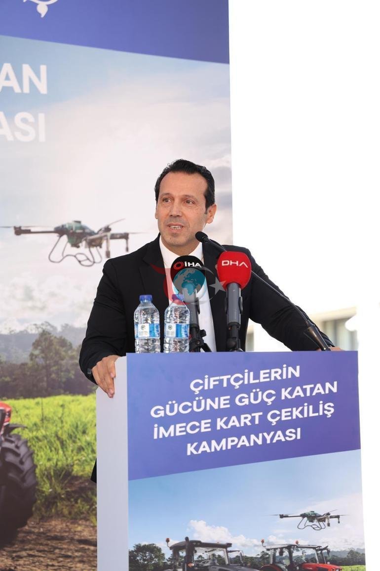 İmece Kart çekilişinde kazanan çiftçilere ödülleri teslim edildi