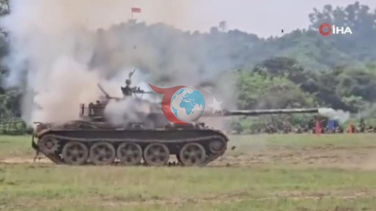 Banqladeşdə hərbi təlim zamanı fəlakət: Çin istehsalı olan tank partladı, 2 əsgər həyatını itirdi