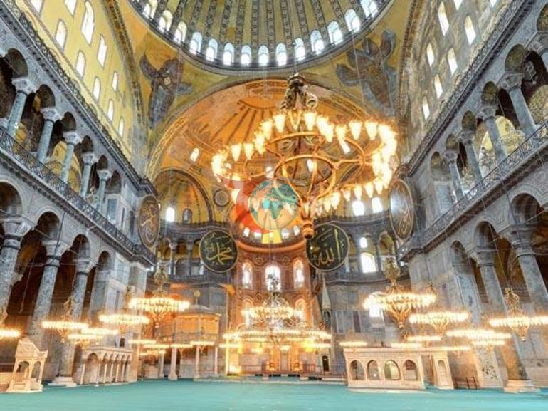 Ayasofyadan son görüntü: Doğu yarım kubbede güçlendirme ve konservasyon çalışmaları başlıyor