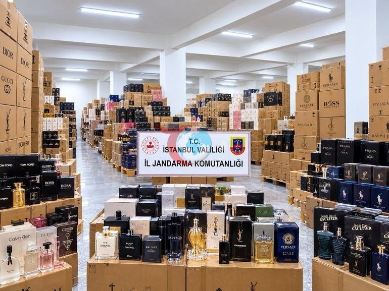200 milyon TL’lik ürün ele geçirildi İstanbul Bağcılar’da sahte parfüm operasyonu