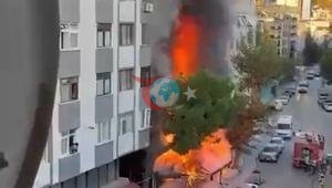 Kartalda gorkunç ýangyn, Stambul bazary ot aldy class = 