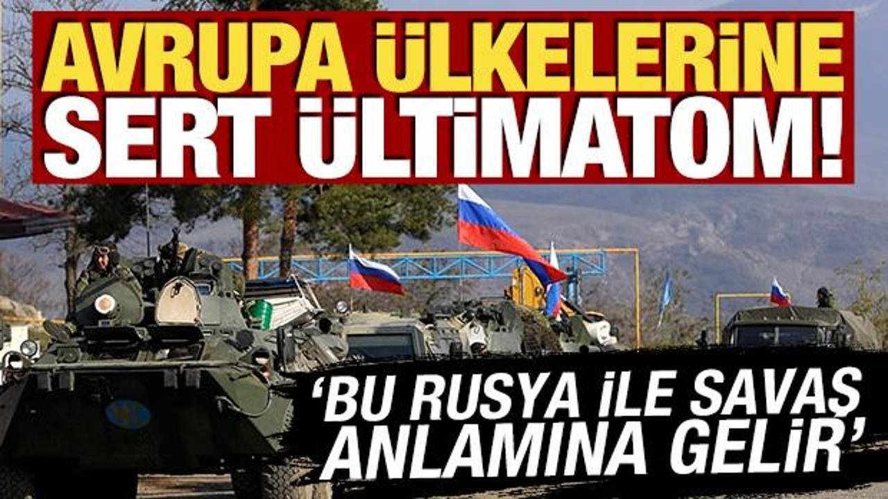 Putin'den Batı'ya Sert Uyarı: Ukrayna'ya Asker Göndermek Rusya ile Savaş Demektir!