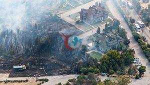 Ankarada meşə sahəsində yanğın Ətrafdakı yaşayış məntəqələri boşaldılıb