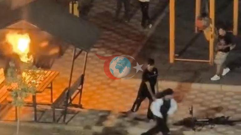 Uşaqların oyun meydançasında qorxulu zorakılıqlar Yanan çubuqlarla terror törədirlər: 3 uşaq sinifdə oxuyur=