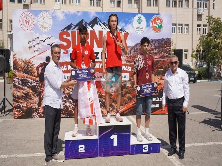 Dağ Koşuları Türkiye Şampiyonası İl Karmalar Ligi Finali, Şırnak’ta yapıldı