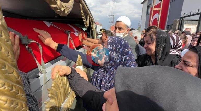 Iğdırda askeri araç kazasında şehit Ziya Koparan memleketinde son yolculuğuna uğurlandı