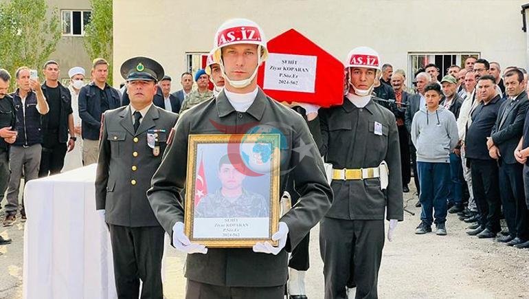 Şehit Ziyar Koparan dualar ve gözyaşlarıyla toprağa verildi