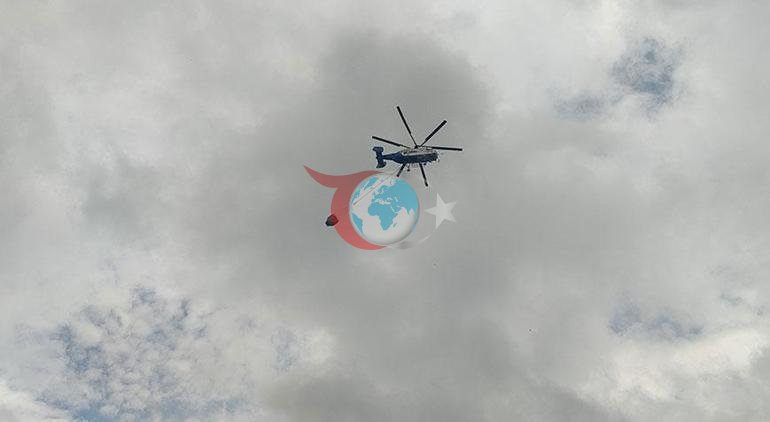 Son dakika... İstanbulda orman yangını Alevlere havadan müdahale başladı