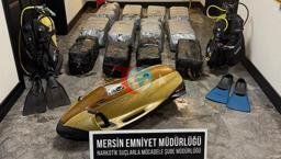 Mersin Limanı'nda operasyon! Gemiden 350 kilo kokain çıktı