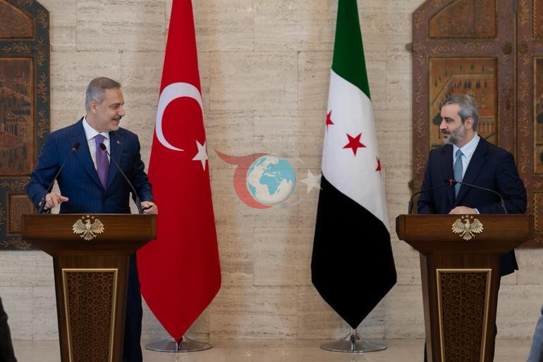 DıÅiÅleri Bakanı Fidan, Suriyeli mevkidaÅı Åeybani ile görÃŒÅtÃŒ