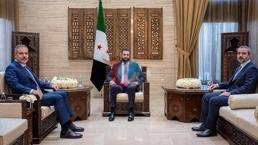 Dışişleri Bakanı Hakan Fidan, Suriye Cumhurbaşkanı Şara tarafından kabul edildi