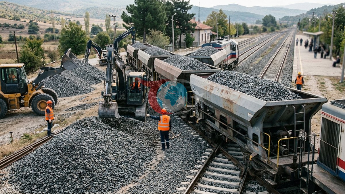 TCDD Sivas 4-nji sebit müdirligi, 30 müň kub metr balast satyn almak üçin tender geçirýär