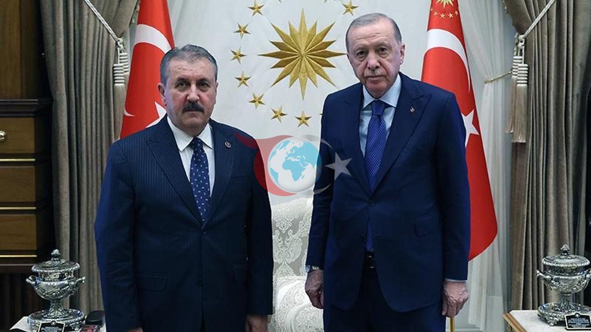 Prezident Erdogan Sosial toplumda BBP lideri Mustafa Destici aldy: Ankarada geçirilen möhüm sammit