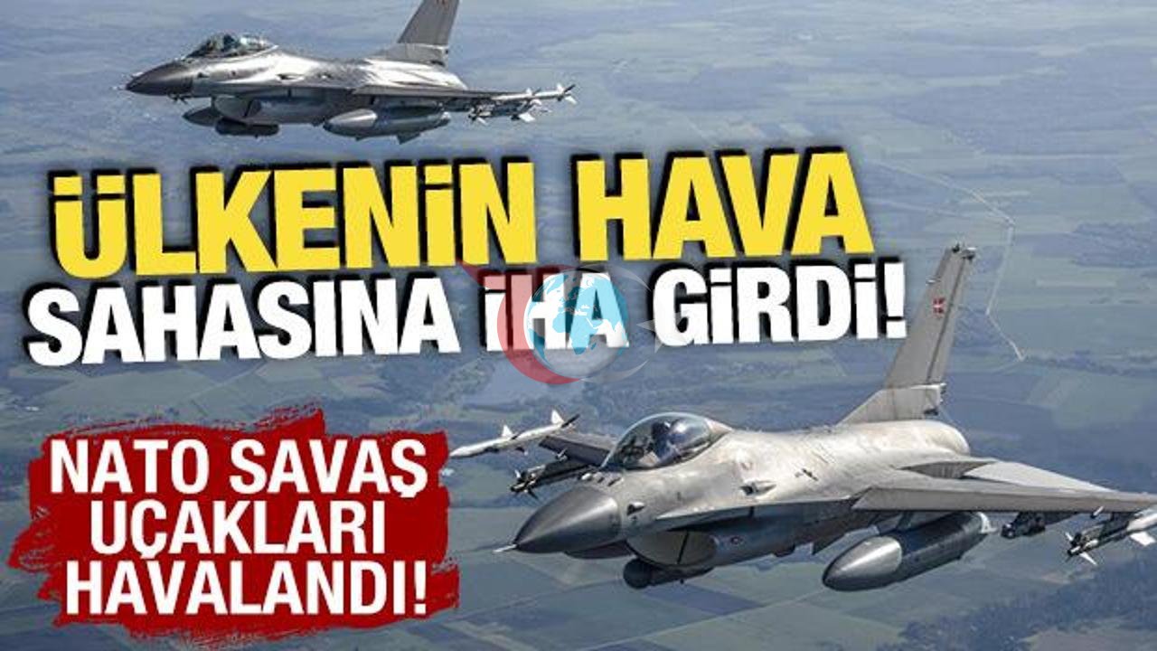 Litvanya Sınırında Sıcak Saatler: Hava Sahasını İhlal Eden İHA NATO Savaş Uçakları Tarafından Düşürüldü