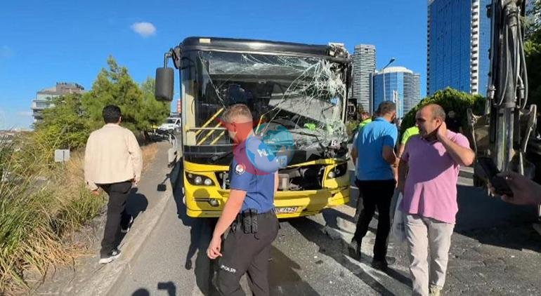 Yer: Beşiktaş 5 kişinin yaralandığı kazanın görüntüleri ortaya çıktı