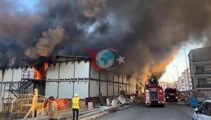 Malatyada fəhlələrin qaldığı konteynerdə yanğın