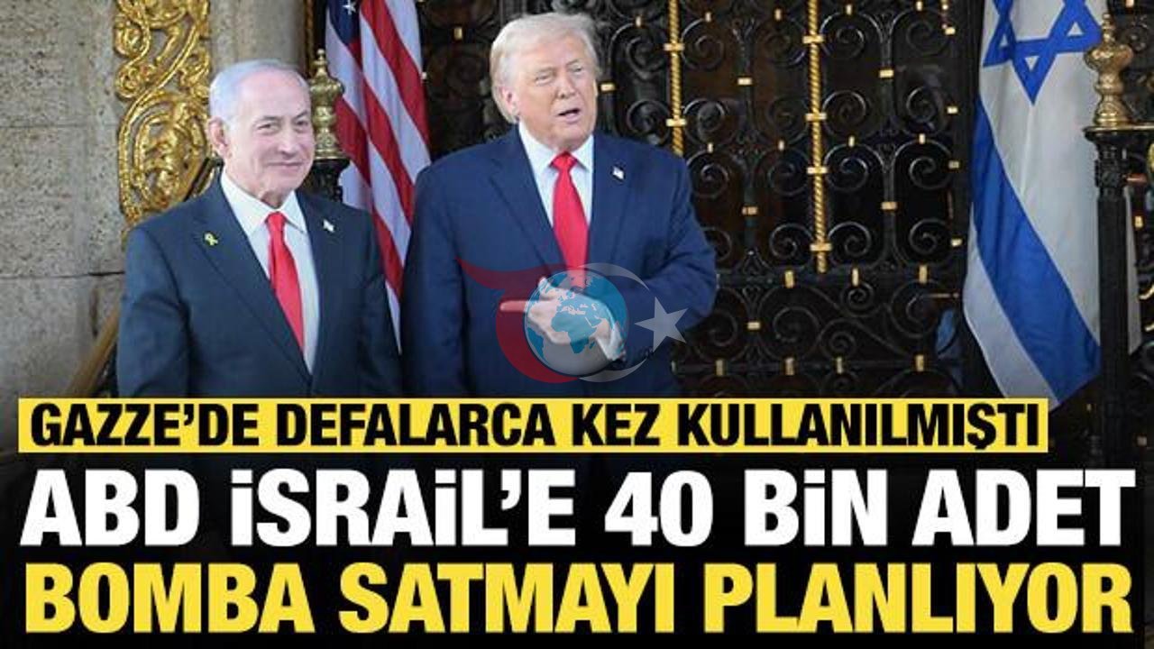 ABD'den İsrail'e Dev Askeri Sevkiyat: Gazze'de Kullanılan 40 Bin Bomba İçin Onay Yolda