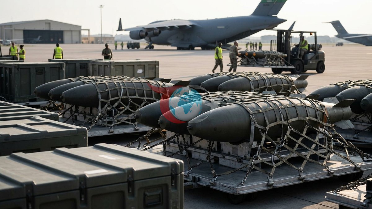 ABD'den İsrail'e Dev Silah Sevkiyatı: 2,8 Milyar Dolarlık Bomba Paketi Onay Yolunda
