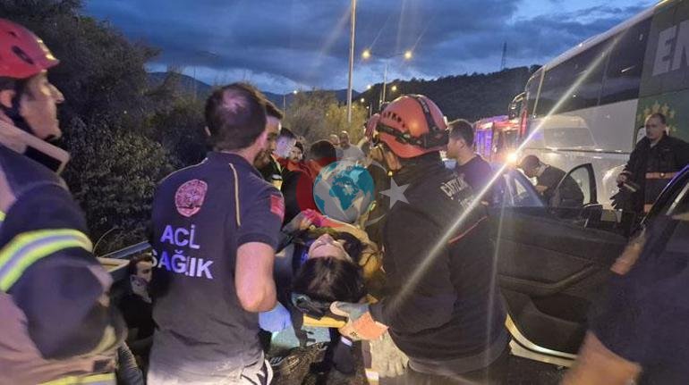İstanbul-İzmir Otoyolunda zincirleme kaza 11 kişi yaralandı