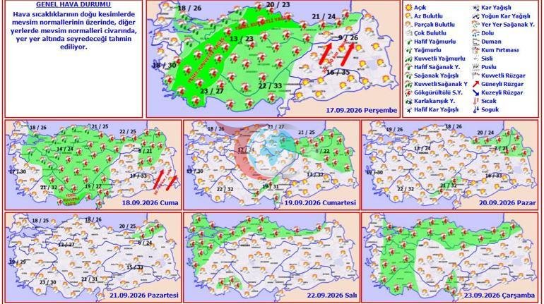Meteorolojiden 12 kent için flaş uyarı Yarına dikkat: Çok kuvvetli geliyor