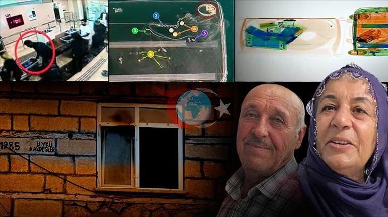 Yangınla ortaya çıkan korkunç sır Yaşlı çiftin öldürüldüğü ev ilk kez görüntülendi