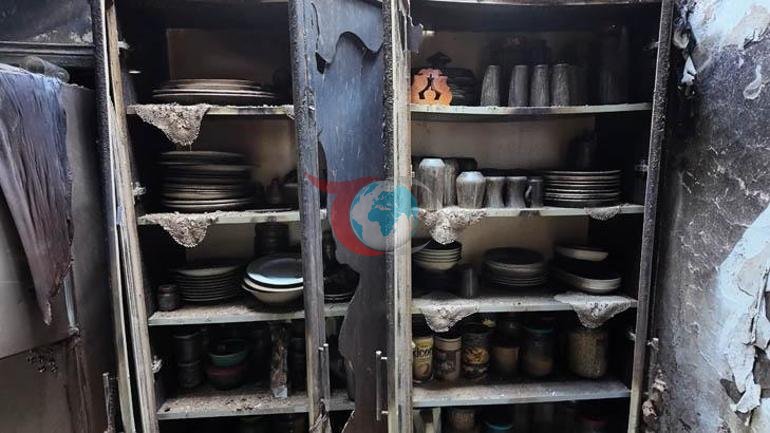 Yangınla ortaya çıkan korkunç sır Yaşlı çiftin öldürüldüğü ev ilk kez görüntülendi