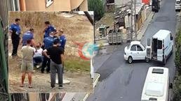Arnavutköydə polisdən qaçan sürücü Avcılar'da nəfəs kəsən kameraya 