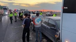 Aksaray-Konya karayolunda zincirleme kaza: Çok sayıda yaralı var