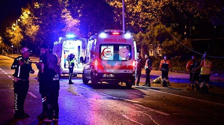 Maltəpədə dəhşətli qəza İki avtomobil toqquşub; 9-u yaralanıb, 2-si ağır