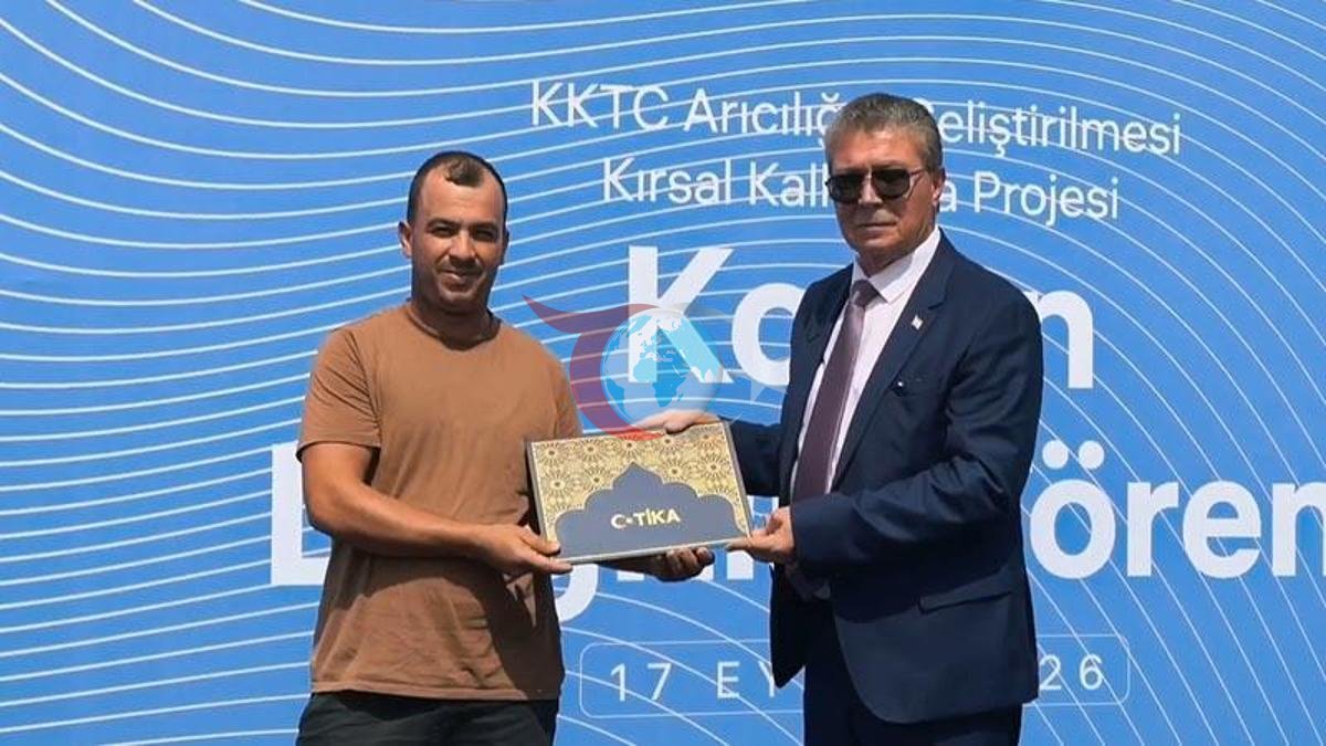 KKTC’de Arıcılığa Büyük Destek: 170 Üreticiye Modern Kovan ve Ekipman Dağıtıldı