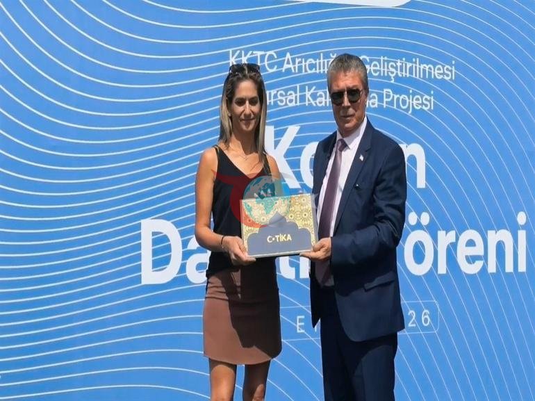 KKTC’de 170 arıcıya bin modern arı kovanı dağıtıldı