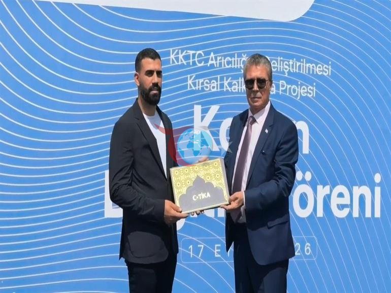 KKTC’de 170 arıcıya bin modern arı kovanı dağıtıldı