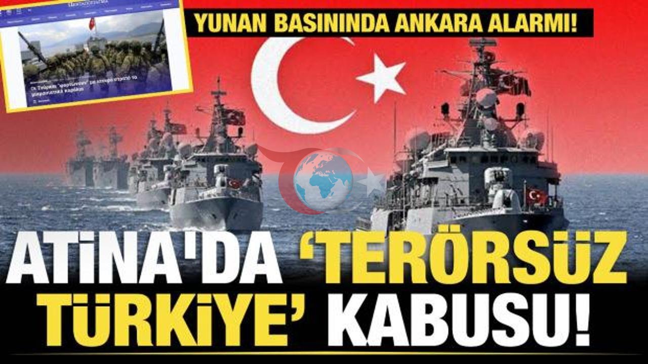 Afinyda "Terrorçylyksyz Türkiye" duýduryşy: Türk medaragly Güýçleriniň Egeýe geçmegi Gresiýada howsala döretdi