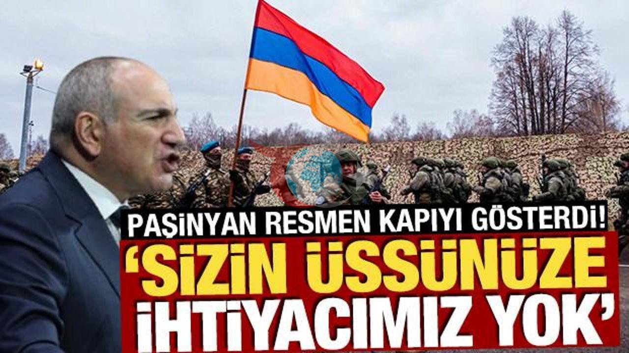 Paşinyan’dan Rusya’ya Net Mesaj: "Askeri Üssünüze İhtiyacımız Yok, Yarın Çekebilirsiniz"