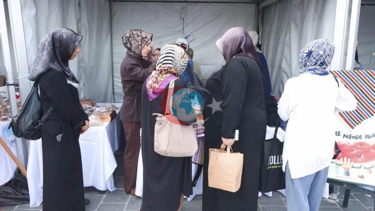 İstanbul’un Anneleri, Gazze’deki çocuklar için kermeste buluştu