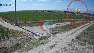 Niğdedeki havai fişek fabrikasındaki patlama güvenlik kamerasında
