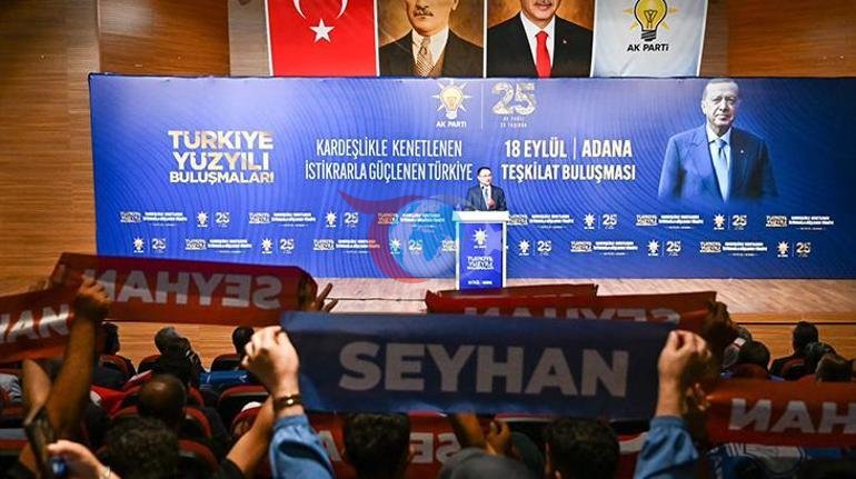 Adalet Bakanı Akın Gürlek, Adanada AK Parti Teşkilat Buluşmasında konuştu