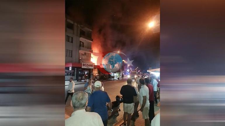 İzmir Ödəmişdə çörək sobası yanğını