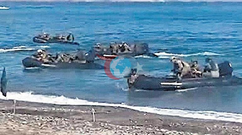 Dört denizde gövde gösterisi: Mekanın sahibi geldi
