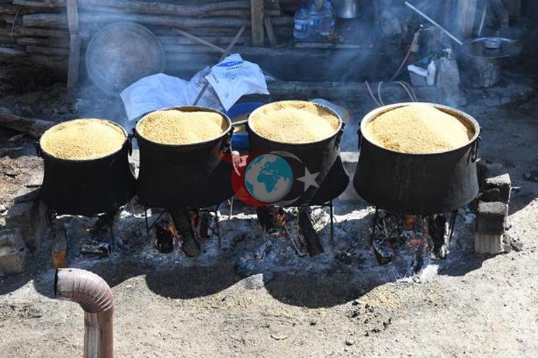 Yozgat’ta 41 yıllık gelenek Sabah 05.00’te başlıyor, gece yarısına kadar bulgur üretiyorlar