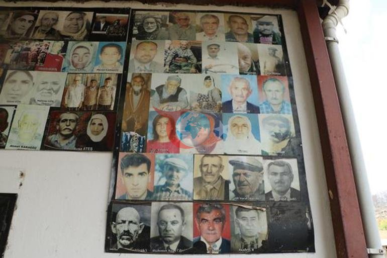Antalya’da gören şaşırıyor Köy meydanındaki duvara bakan Allah rahmet eylesin diyor