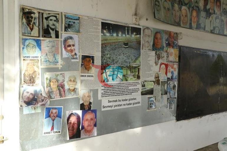 Antalya’da gören şaşırıyor Köy meydanındaki duvara bakan Allah rahmet eylesin diyor