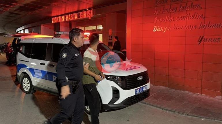 Eşi tarafından zorla tutulduğu kamyonetin kapısını açıp kendini yola attı