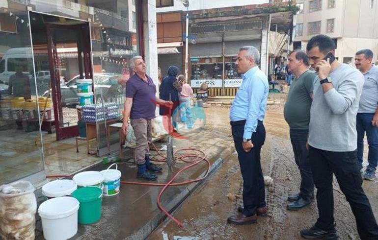 Rizedə daşqından sonra həyəcan verici görüntü. 40 nöqtədə tədbirlər görüldü: Yardımlar bazar ertəsi başlayır