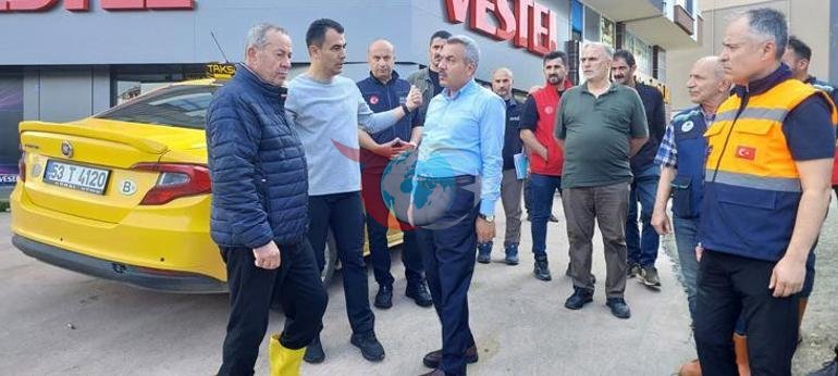 Rizedə daşqından sonra həyəcanlı mənzərə. 40 nöqtədə tədbirlər görüldü: Yardımlar bazar ertəsi başlayır