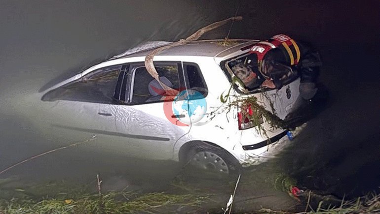Tokatda gecə yarısı dəhşətli qəza avtomobil suvarma kanalına uçdu: 2 nəfər ölüb