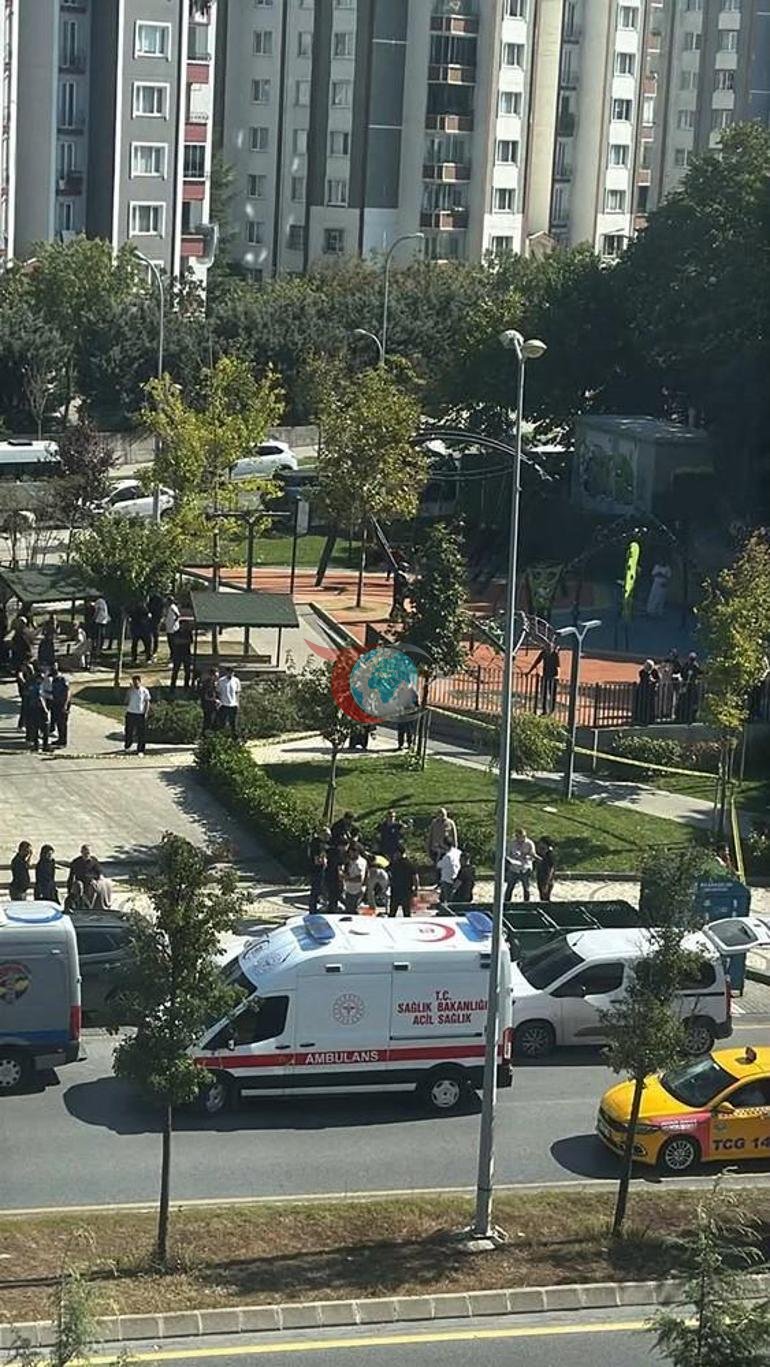 Başakşehirde sokak ortasında dehşet 2 kişi silahlı saldırıda yaralandı