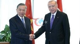 Cumhurbaşkanı Erdoğan Vietnam Devlet Başkanı To Lam ile görüştü