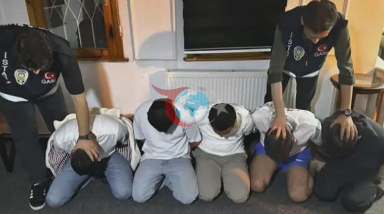 Servis çetesine darbe Tehdit edip kabul etmeyince kundakladılar; 9 tutuklama