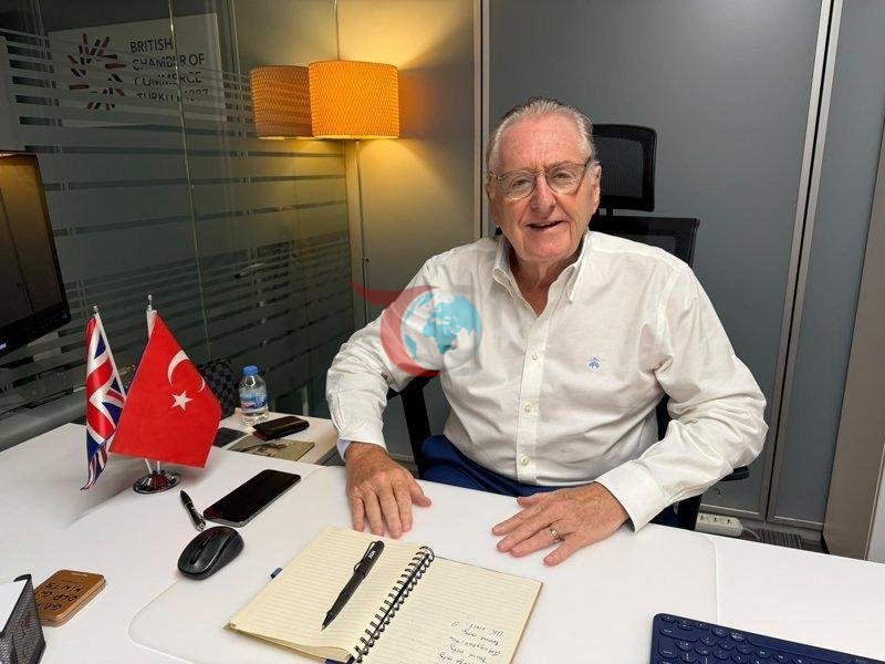 Türkiye'deki İngiliz Ticaret Odası (BCCT) Başkanı Chris Gaunt